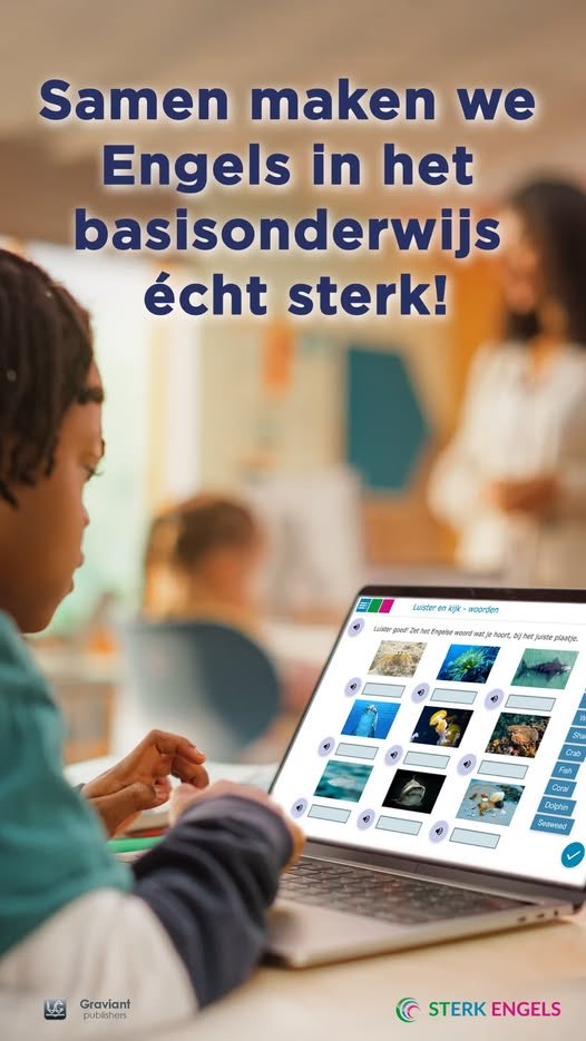 ￼
 Met STERK Engels PO kan het wél! 
￼
Zie jij ook dat Engels in het basisonderwijs vaak net niet van de grond komt?
Te weinig spreekkansen, losse oefeningen, weinig motivatie…

graviant.nl/informatie-ste…