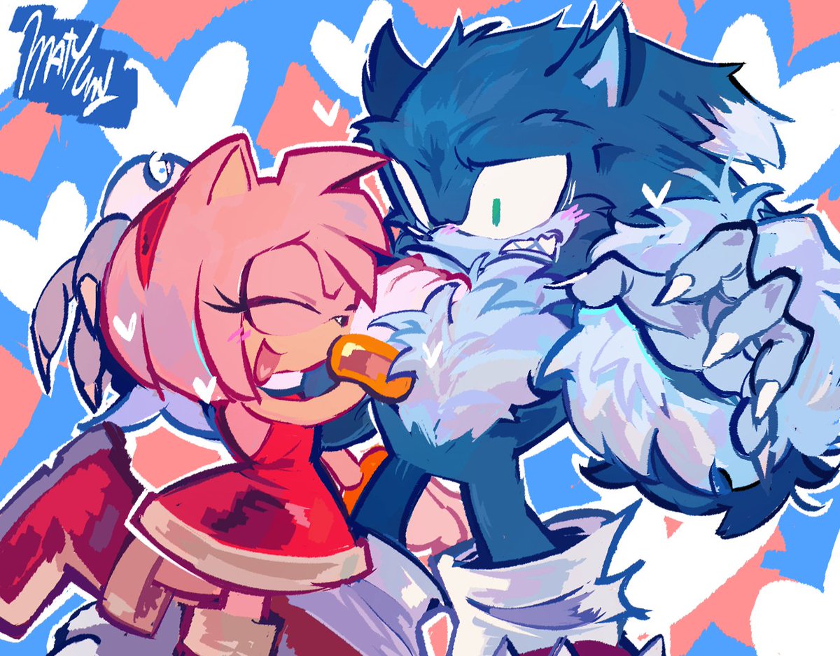 Sonamy 🌹🌀 #art #fanart #sonamy #draw
