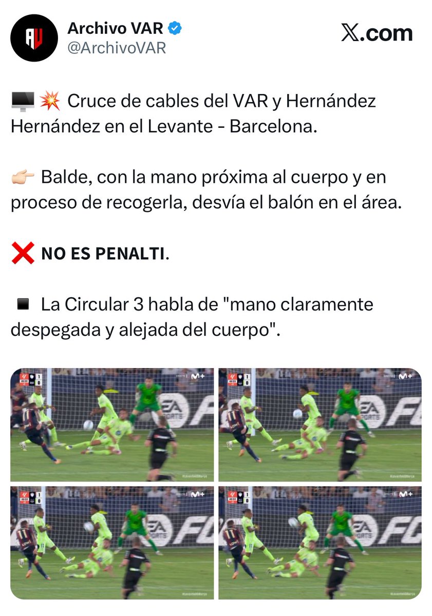 Odiar a Archivo VAR es algo obligatorio.