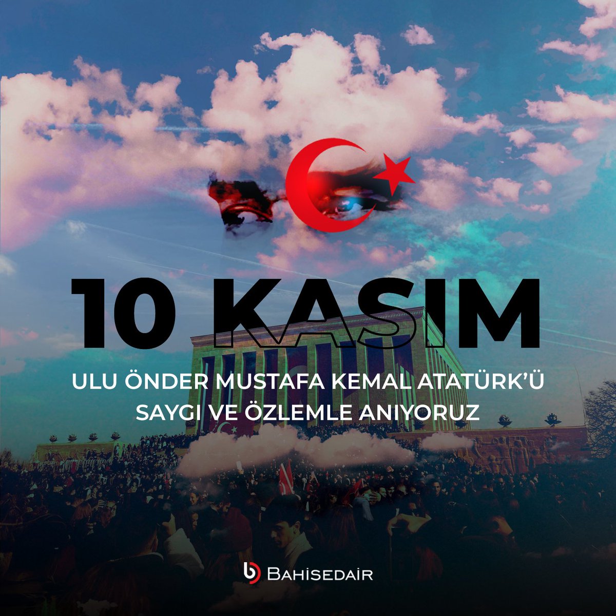 BahisedairX's tweet photo. 🇹🇷        𝟏𝟖𝟖𝟏 - 𝟏𝟗𝟑∞         🇹🇷

Saygı , Sevgi ve Minnetle..

#10Kasım https://t.co/ckmO5RmCWs