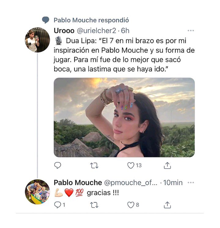 “Pablo Mouche”

Porque pensó que Dua Lipa tenía tatuado el 7 por el.