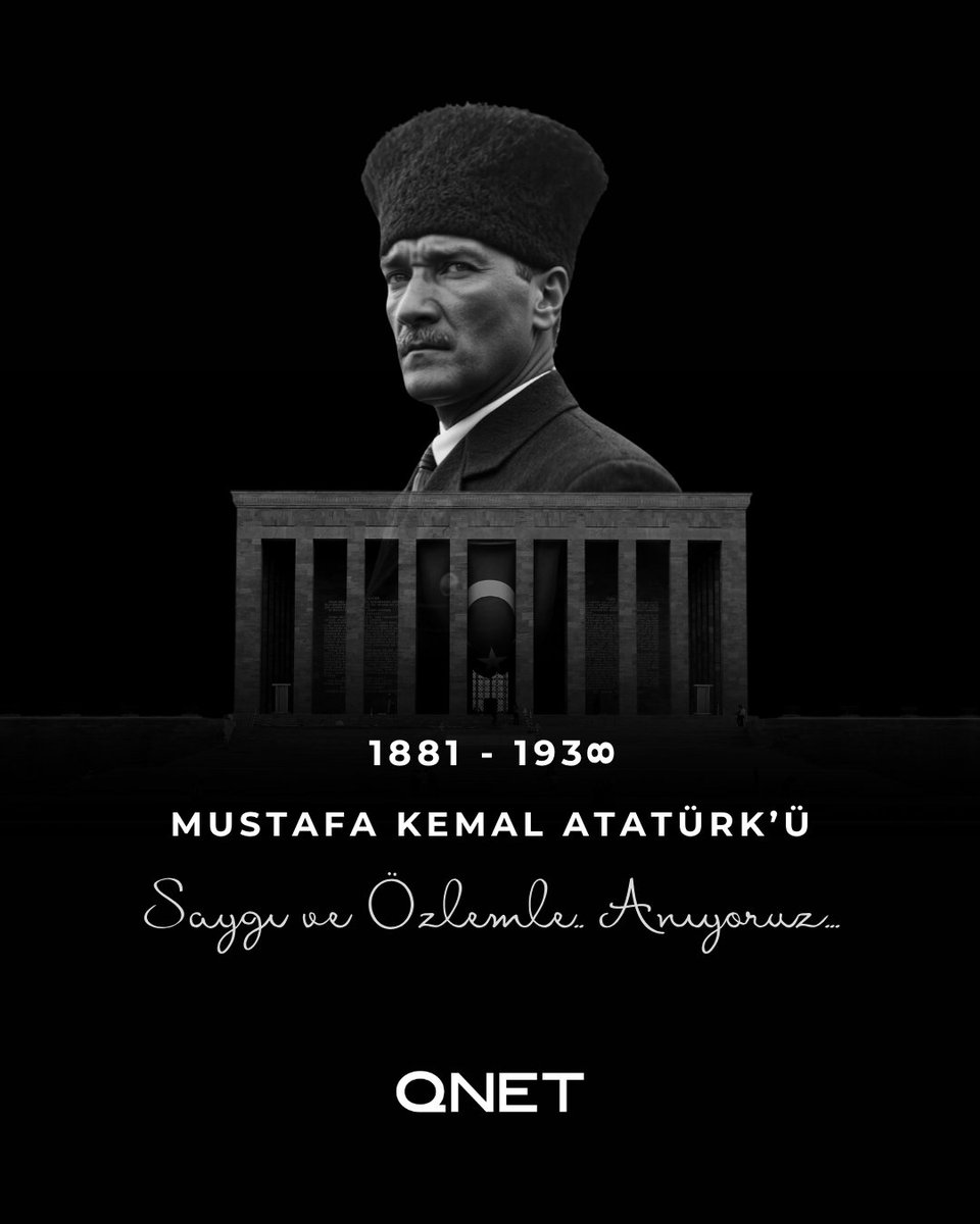 Bilimin, aklın ve ilerlemenin ışığında yürüyen; tüm yaşamını ülkesine ve insanlığa adamış olan Ulu Önder Mustafa Kemal Atatürk’ü saygı, sevgi ve özlemle anıyoruz… 🖤