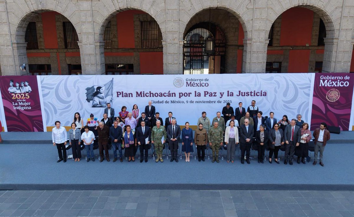 HipocritaTweet's tweet image. El Gobierno federal lanza el “Plan Michoacán” con 57 mil millones de pesos para desarrollo y seguridad en la región.
🔗 hipocritalector.com/pais/plan-mich…
#PlanMichoacán #ClaudiaSheinbaum #desarrollojava