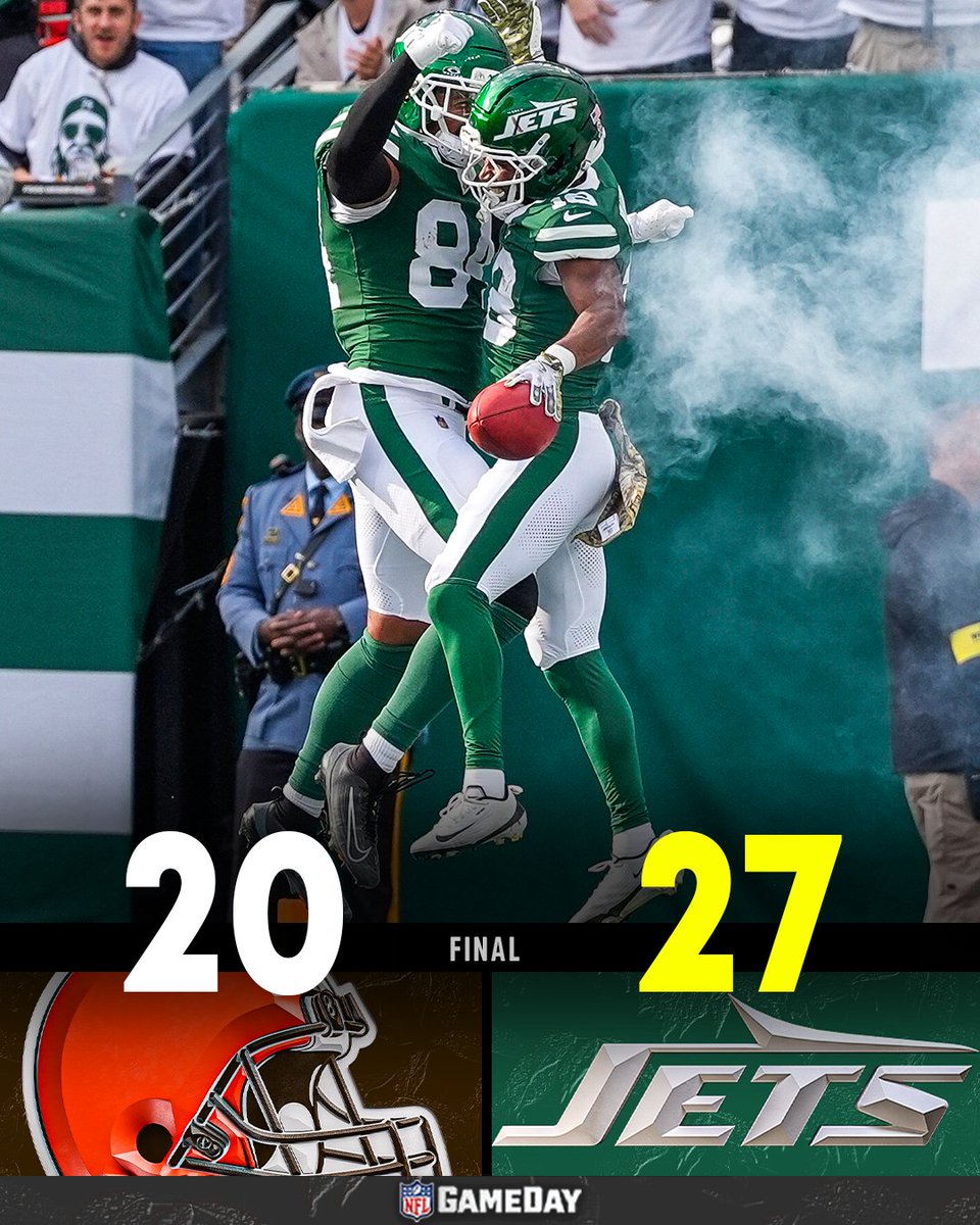 J-E-T-S W-I-N ✈️

CLEvsNYJ | #JetUp