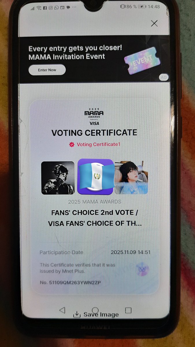¡¡¡ARMY voten con más dispositivos, presten dispositivos!!!! 

Necesitamos más cantidad de votos y votantes para Jin y j-hope, no podemos perder el DAESANG y tenemos que asegurar los Bonsang. Las votaciones termina hoy, vamos ARMY 🔥💜

I'm voting #Jin for the #2025MAMAVOTE