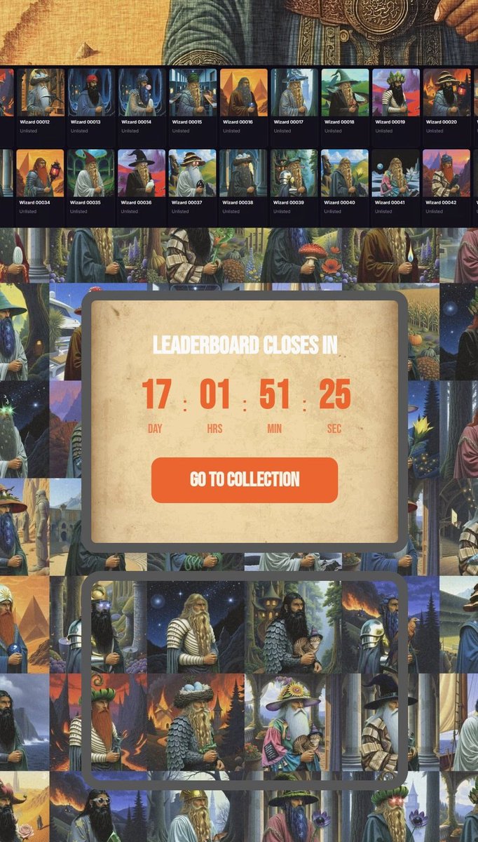 MAGIC IS BREWING! 17 days remain! The wizards are rising, and the leaderboard is blazing <a href="/wifizards/">World Wise Wizards</a> is the path to ancient secrets and mystical power . Will you join the quest? I guess the answer is yes worldwisewizards.com