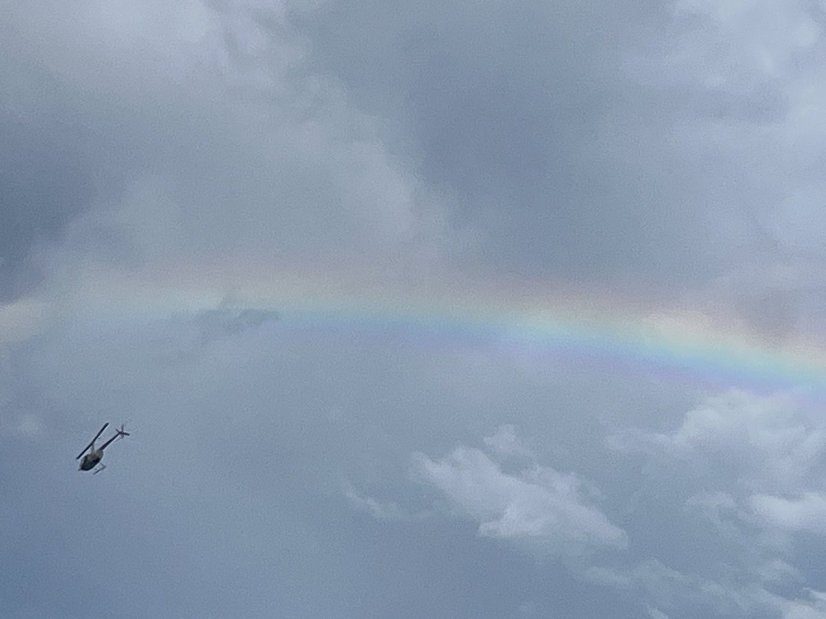 Nicest view we’re going to get at Cape Canaveral today as ⁦<a href="/blueorigin/">Blue Origin</a>⁩ scrubs the launch of New Glenn carrying NASA’s Escapade mission to Mars.