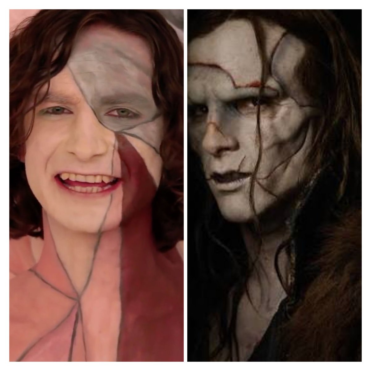 Who wore it better?
#Frankenstein 
#Gotye