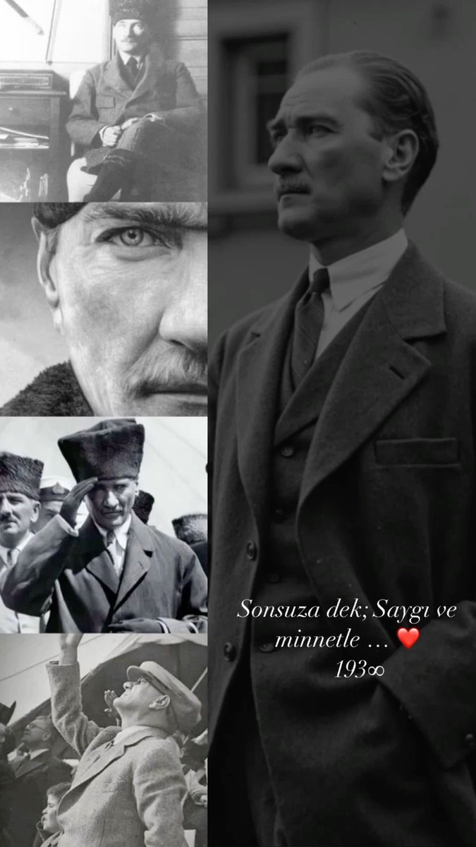 Hep kalbimizdesin. Seni unutturmayacağız.
#10kasım