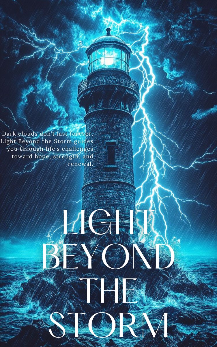 SALLYKENNY001's tweet image. Book Cover Showcase: Light Beyond the Storm, hope through chaos, dark clouds rage, but the cover captures the light beyond, powerful imagery, instant emotion, a story before a page turns.
#BookDesign #BookCoverArt #AuthorCommunity #IndieAuthors #AmWriting #GraphicDesign