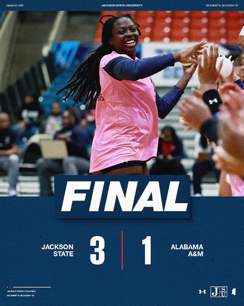 GoJSUTigersVB's tweet image. Tigers WIN❕

Meet us at the AAC on Friday as JSU takes on Bethune-Cookman at 6 pm🏐

#THEEiLove | #GoJSUTigersVB🐅