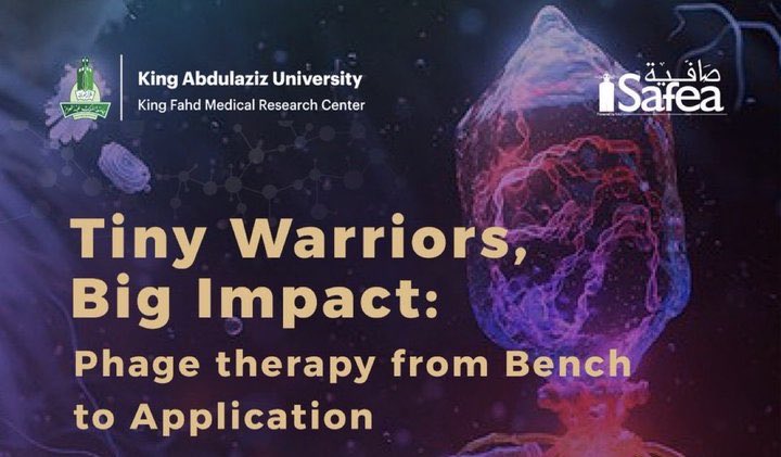 Raseelology's tweet photo. I was so glad to have presented my scientific poster at #KFMRC during World Phage Week 🌍. Thanks to my phage team and everyone who contributed to making this day special 🙏🏻.

Always remember that phages are the hope of the future 🌟🧫.

#Phages 
#WorldPhageWeek https://t.co/zXwRXXZsmS