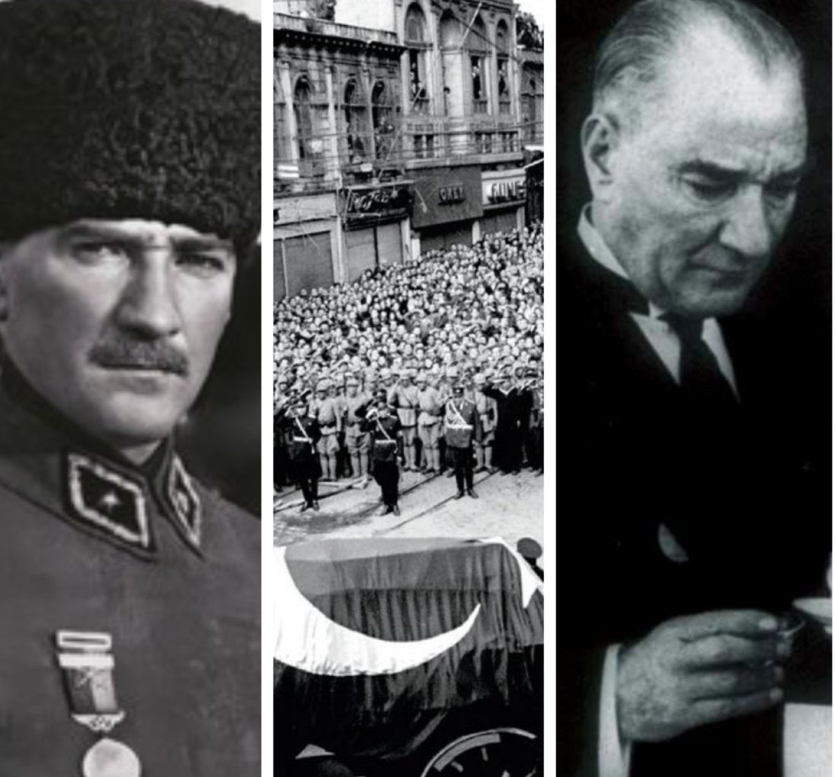 Kurucu liderimiz  Mustafa Kemal ATATÜRK'ü (1881-1938) vefatının 87. yıldönümü olan 10 Kasım 2025'te saygı, sevgi ive özlemle anıyoruz. O'nun kurduğu Türkiye Cumhuriyeti sadece şekli bir rejim değil, felsefesi olan bir cumhuriyet idaresidir.Atatürk ilkeleri devlet yönetiminin +++