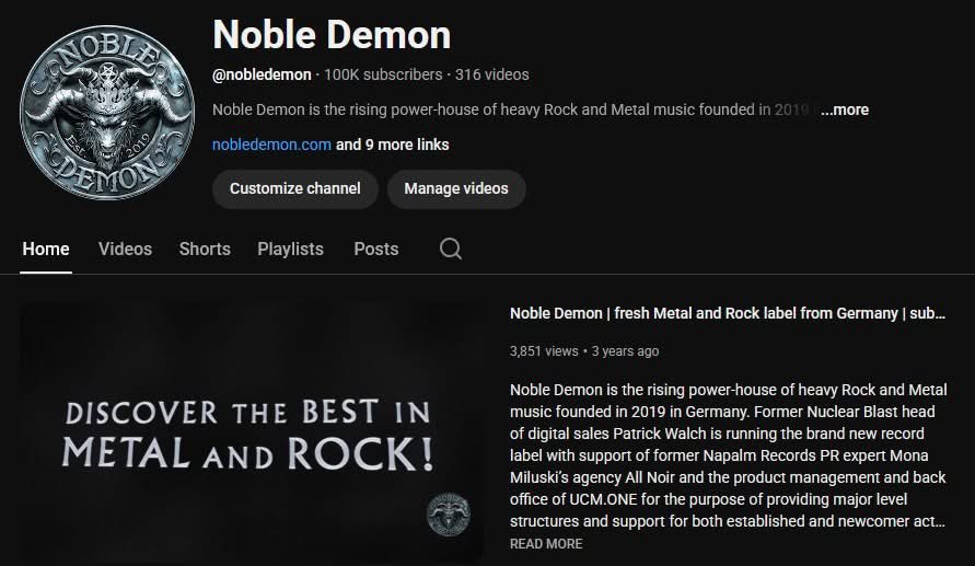 Noble Demon Records tweet media