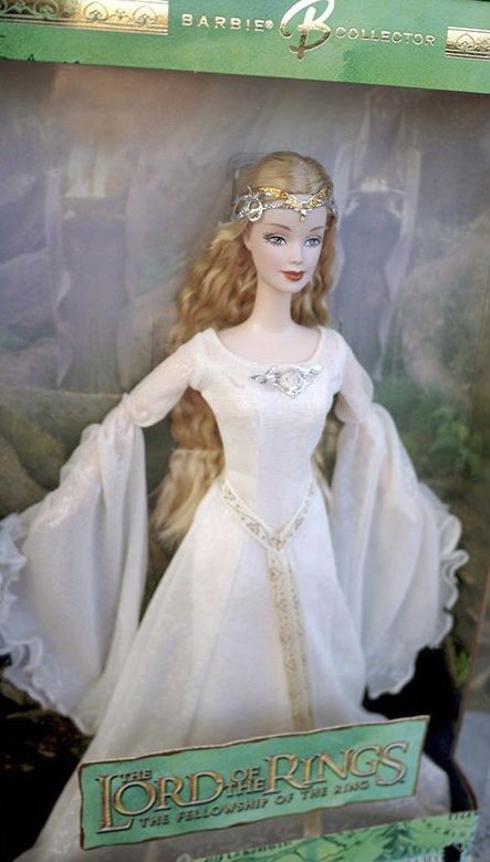dreamyyarchive's tweet photo. i'm just thinking about the galadriel barbie doll https://t.co/HGcSqAGKjV