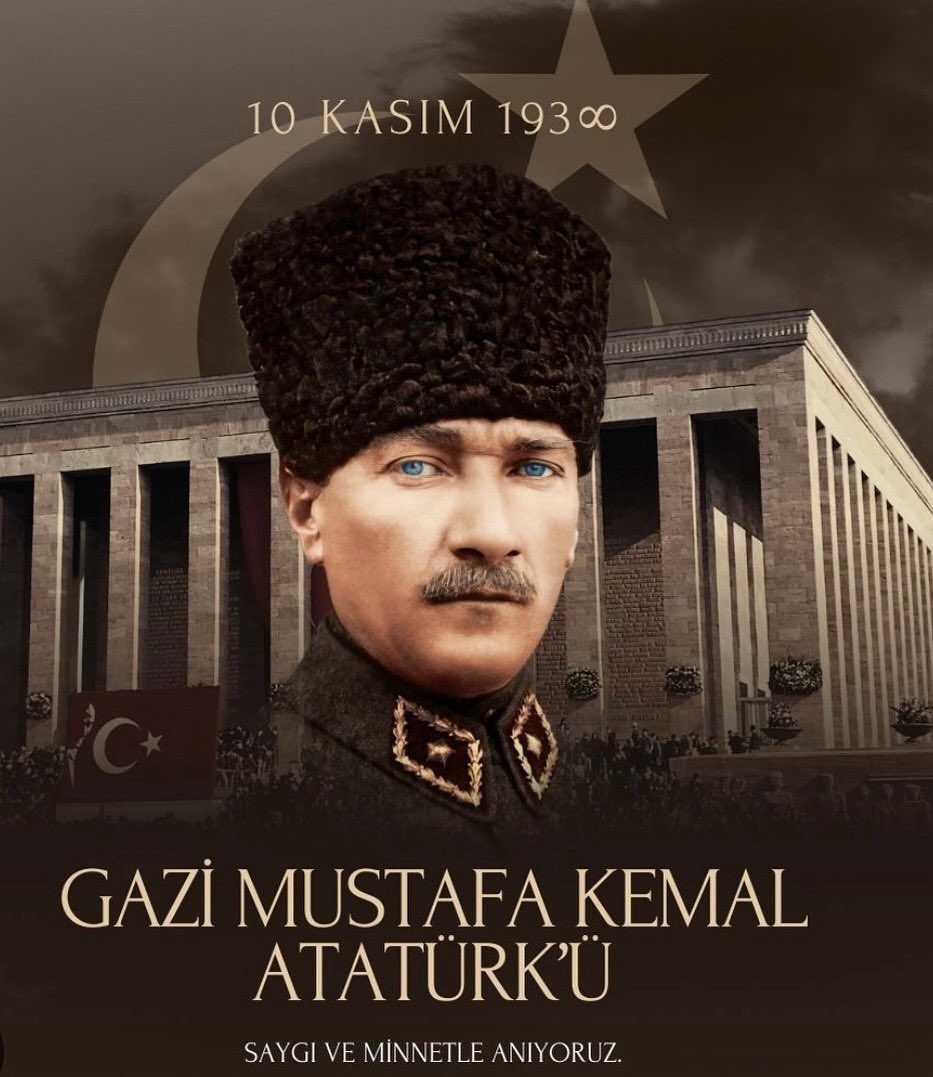 “Atatürk’ü rahmet ve minnetle anıyorum.
Üretmek, doğruda durmak ve millete karşı sorumluluğu taşımak…
Bugün de görevimiz budur.”