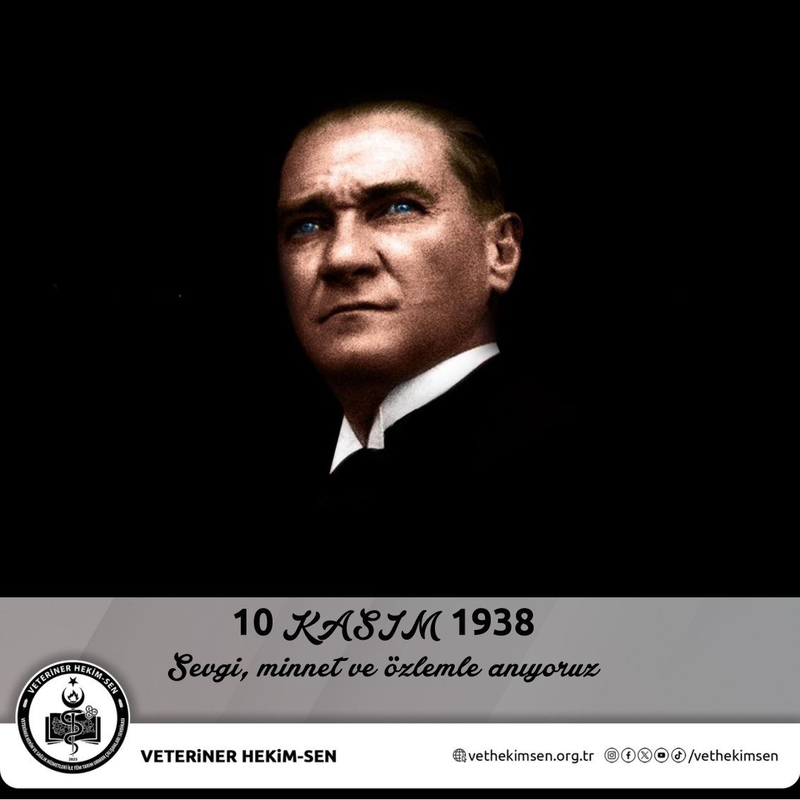 Sevgi, minnet ve özlemle anıyoruz
#10Kasım