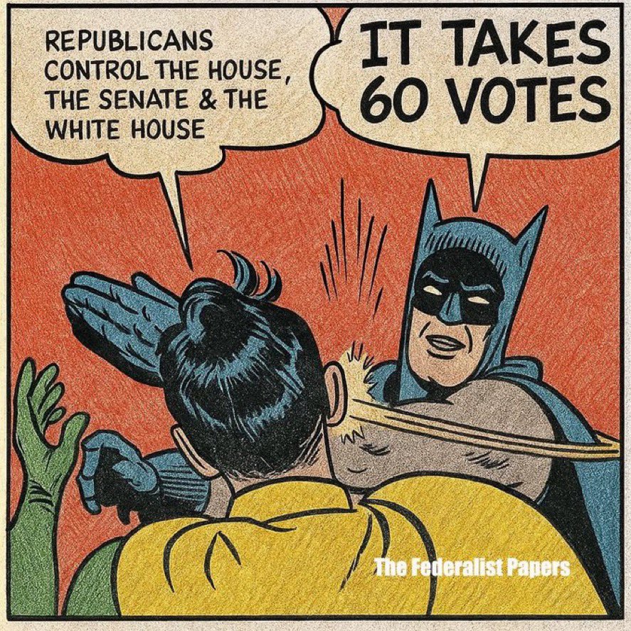 GuntherEagleman's tweet image. Nuke the filibuster.