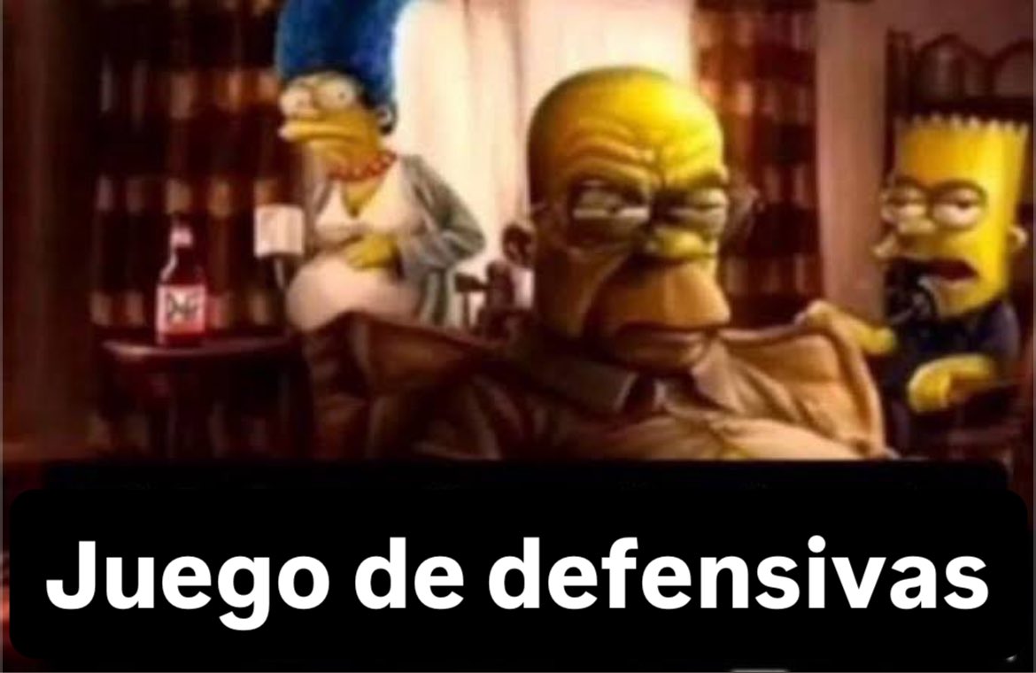 joje_ff's tweet image. Esto es un verdadero juego de defensivas

No como los juegos de pésimas ofensivas que tanto aman los boomers