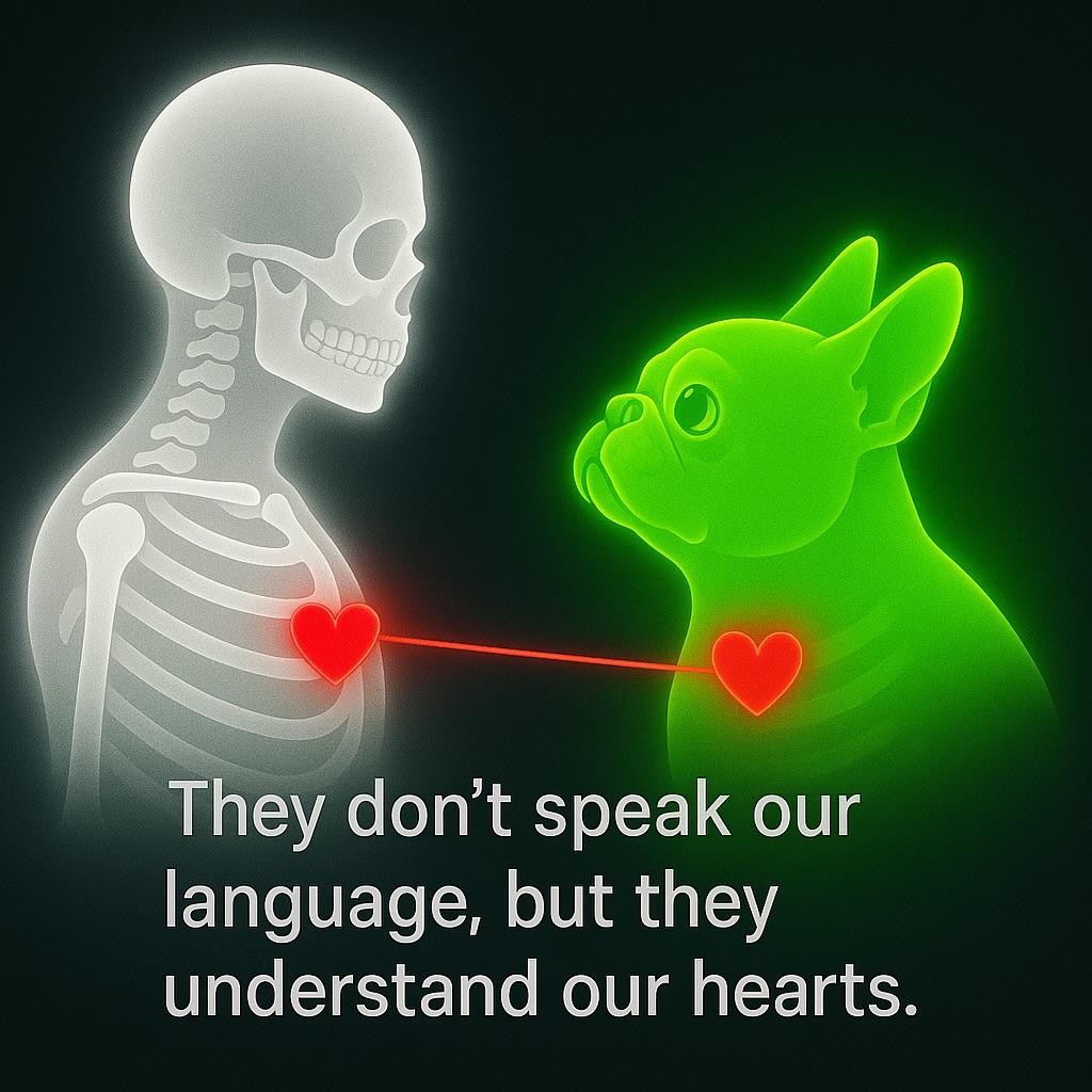 The bond between human and dog.