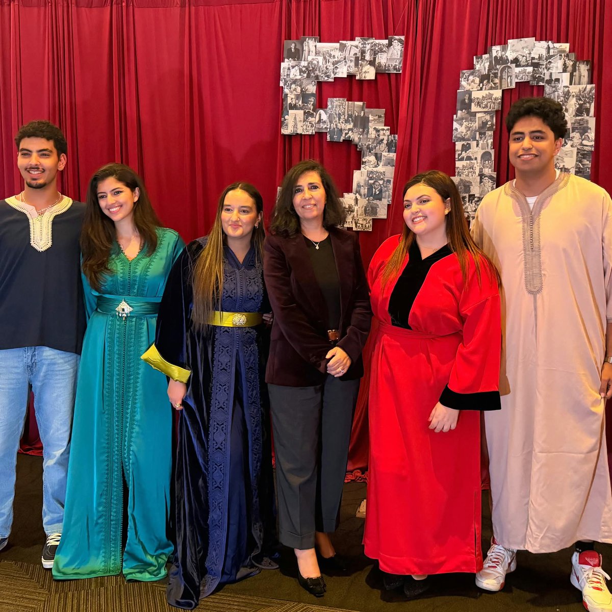 mawahibi's tweet photo. “Dar Lkbira” An Unforgettable #Moroccan_Night in the City of Orlando #50th_anniversary of the #Green_March!
Our heartfelt thanks go to the amazing members of the #Moroccan_Students Society at #University_Central_Florida for organizing this dazzling evening. 🇲🇦
#DayOfUnity https://t.co/ujINHX8RP6
