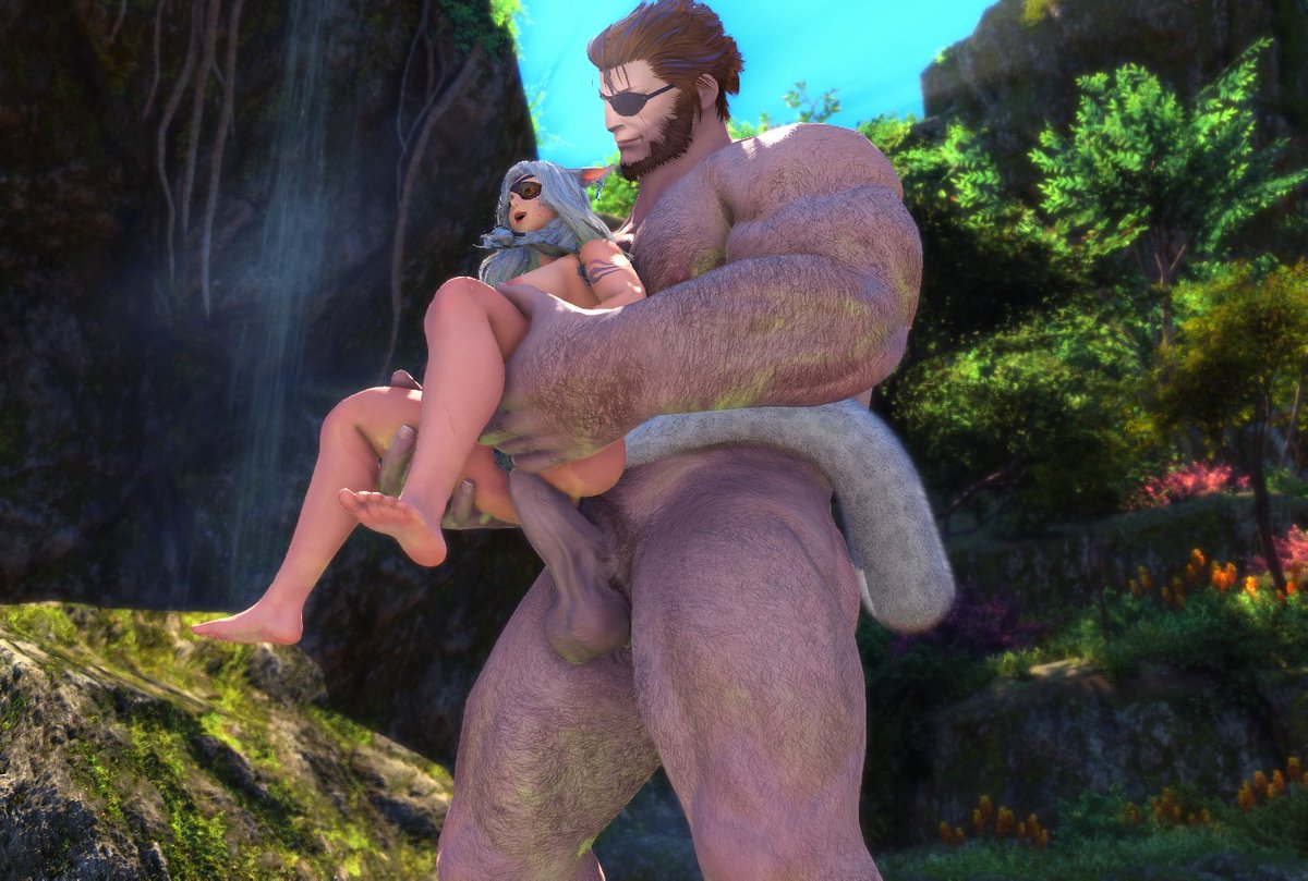 And of course I had to use the size difference to my advantage.