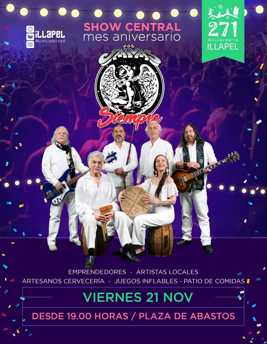 REVISTADELOSJAIVAS.COM / LOS JAIVAS

LOS JAIVAS EN ILLAPEL / 21/10/2025
revistadelosjaivas.com/los-jaivas-en-…