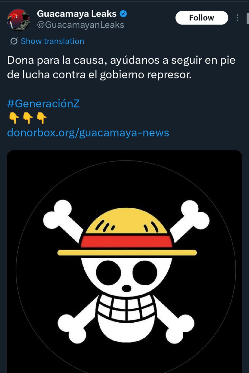 <a href="/GuacamayanLeaks/">Guacamaya Leaks</a> <a href="/Claudiashein/">Claudia Sheinbaum Pardo</a> Oigan "ninis fachos", se les borró esto.