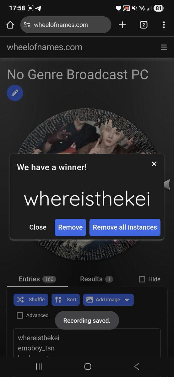 bndinstagram's tweet photo. Congratulations,  @whereisthekei  🥳

Please DM us within 24 hours to claim your prize or we may have to draw another winner!

Thank you to everyone who voted and participated! https://t.co/cQ4XQAIb8j