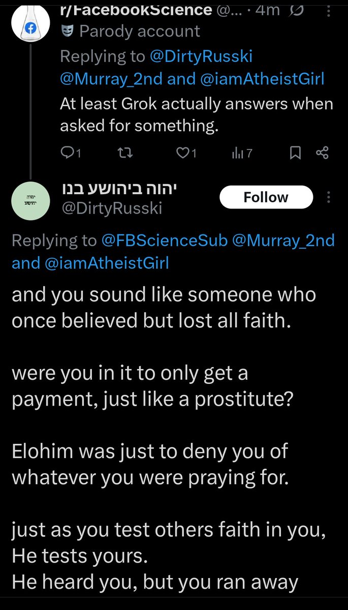 Perfectly normal reply.