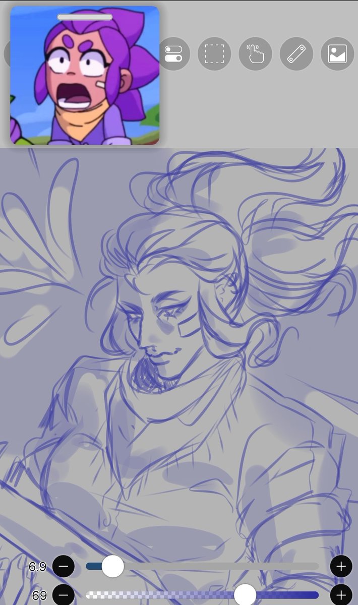 Senpai_ery's tweet photo. #wip
I'm doing a challenge for myself to draw daily(not that daily tho-) brawlers! And ofc I'm starting from Shelly! https://t.co/52gVtkxQSm