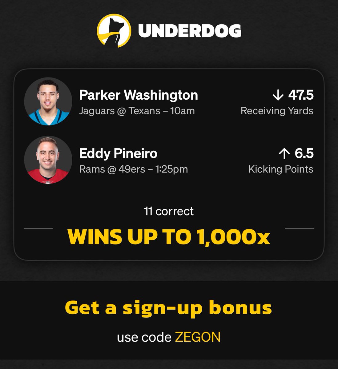 StrangeParlay's tweet photo. WE RUNNING IT BACK 
https://t.co/N0DJiIjwbv https://t.co/r68CQqlWfS