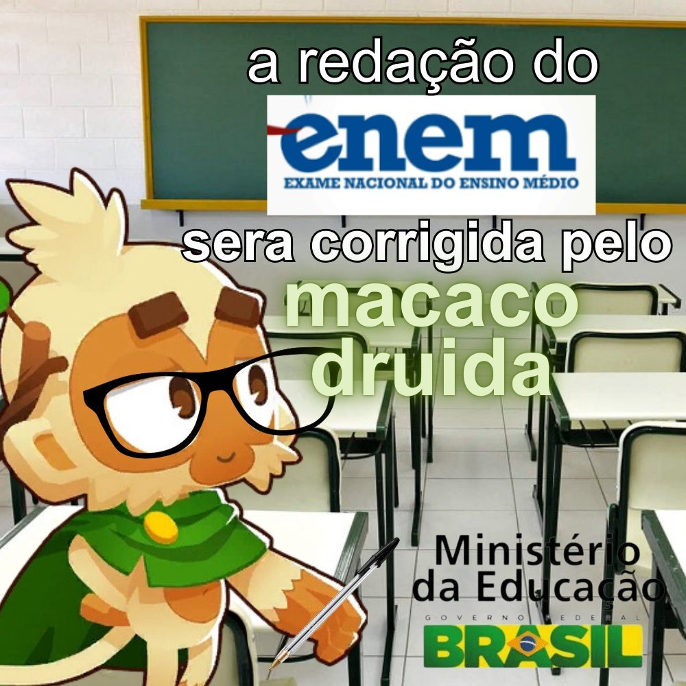 boa sorte para a galera do enem