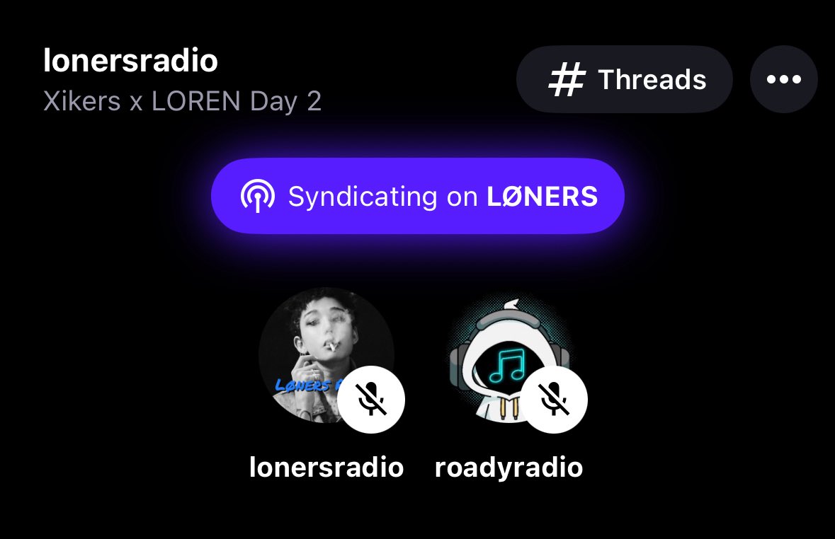 Roady!! Join us for Day 2 of our collab with <a href="/LonersRadio/">Loners Radio</a> 

Nov 10, 2-4am KST
📻: stationhead.com/lonersradio

#xikers #싸이커스 #ROADY #LØREN #로렌 #loners
