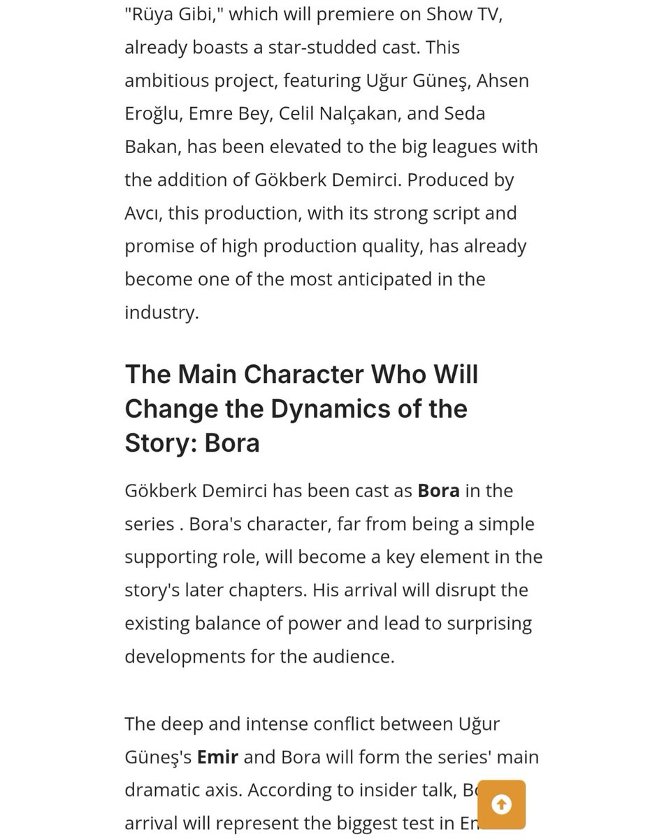 gokberkforlife's tweet image. News article about his new character #Bora and series #RüyaGibi We are very excited to see this news. InshaAllah it will be a super hit.. 
Congratulations to you for the new project.We were missing you on-screen   Wishing you all the best and success

#GökberkDemirci #RüyaGibi
