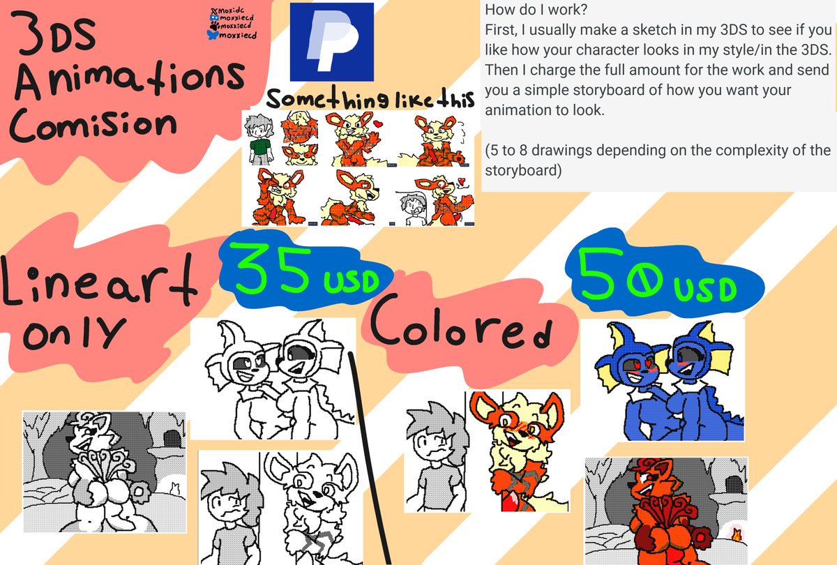 moxidc's tweet photo. Again , i open commisions 
Send me a message via discord to the account
moxxiealt and i try to reply quick as i can
Feel free to ask about anything you want, I'll try my best. https://t.co/lsyHBwdp5M