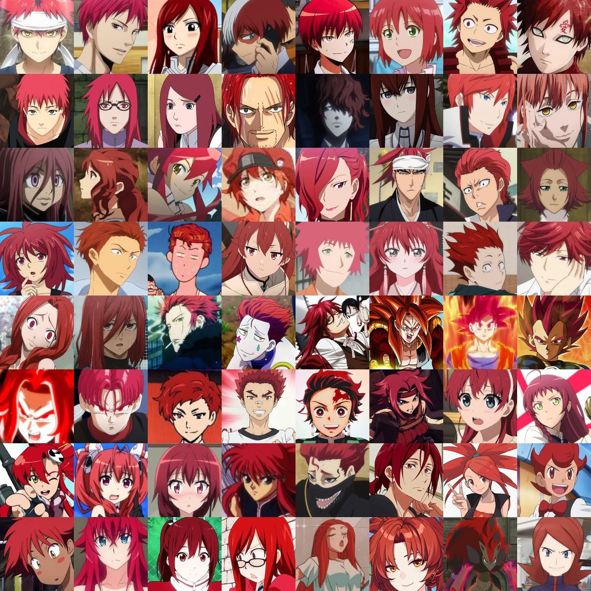 O_Dougl4s's tweet photo. Qual é seu Ruivo/Ruiva favorita dos animes? https://t.co/Zhyy4mcDdj
