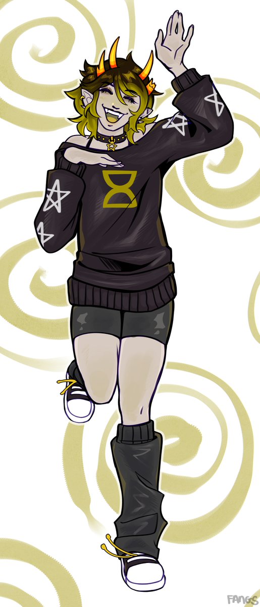 umefangs's tweet photo. #Homestuck #fantroll commission for Galaxyrose! https://t.co/C3TnA9L9So