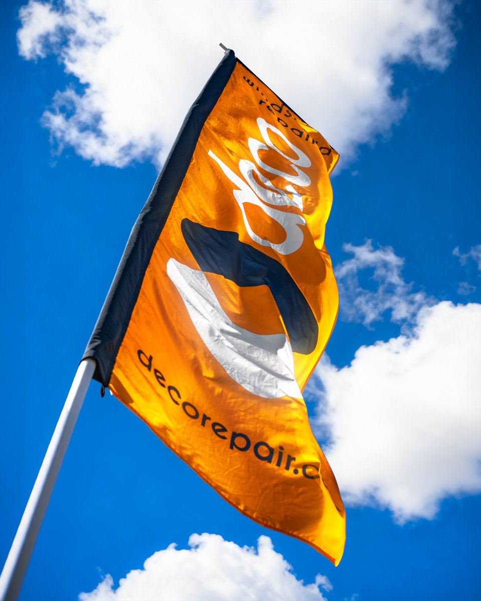 See an orange flag waving like this?

That’s peace of mind in the wind. 🧡

Think Orange. Save Your Windshield.™

#ThinkOrange #DecoTents #WindshieldRepair #DriveSafe #DecoDifference