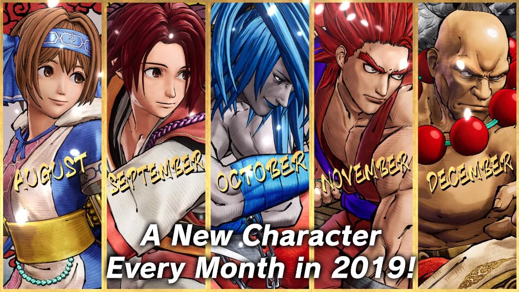 People tend to forget how fast SNK is at releasing new characters.