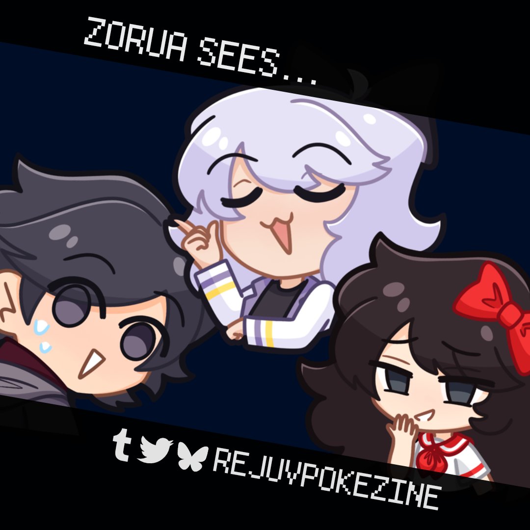 WE DID IT! We've sold over 140 copies, which means everyone can download these brand new emotes for free! To download, go to our store link and download the free "Extra Emotes" file.

✨Our store closes tomorrow! Don't miss out! ✨

edgeofmyworldpokezine.itch.io/rejuvpokezine

#pokemonrejuvenation