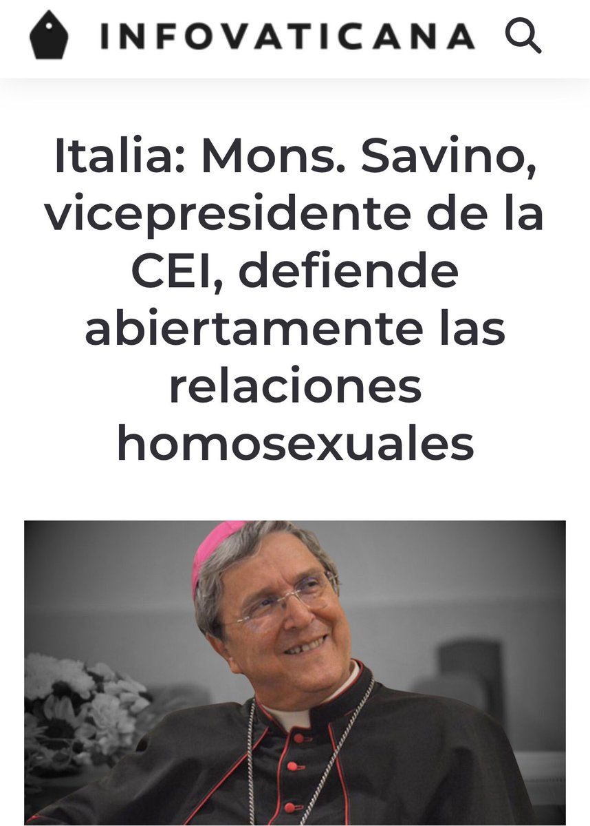 Otro que proyecta su propia apertura.
No hagan lo que dicen ni hagan lo que hacen

infovaticana.com/2025/11/09/ita…