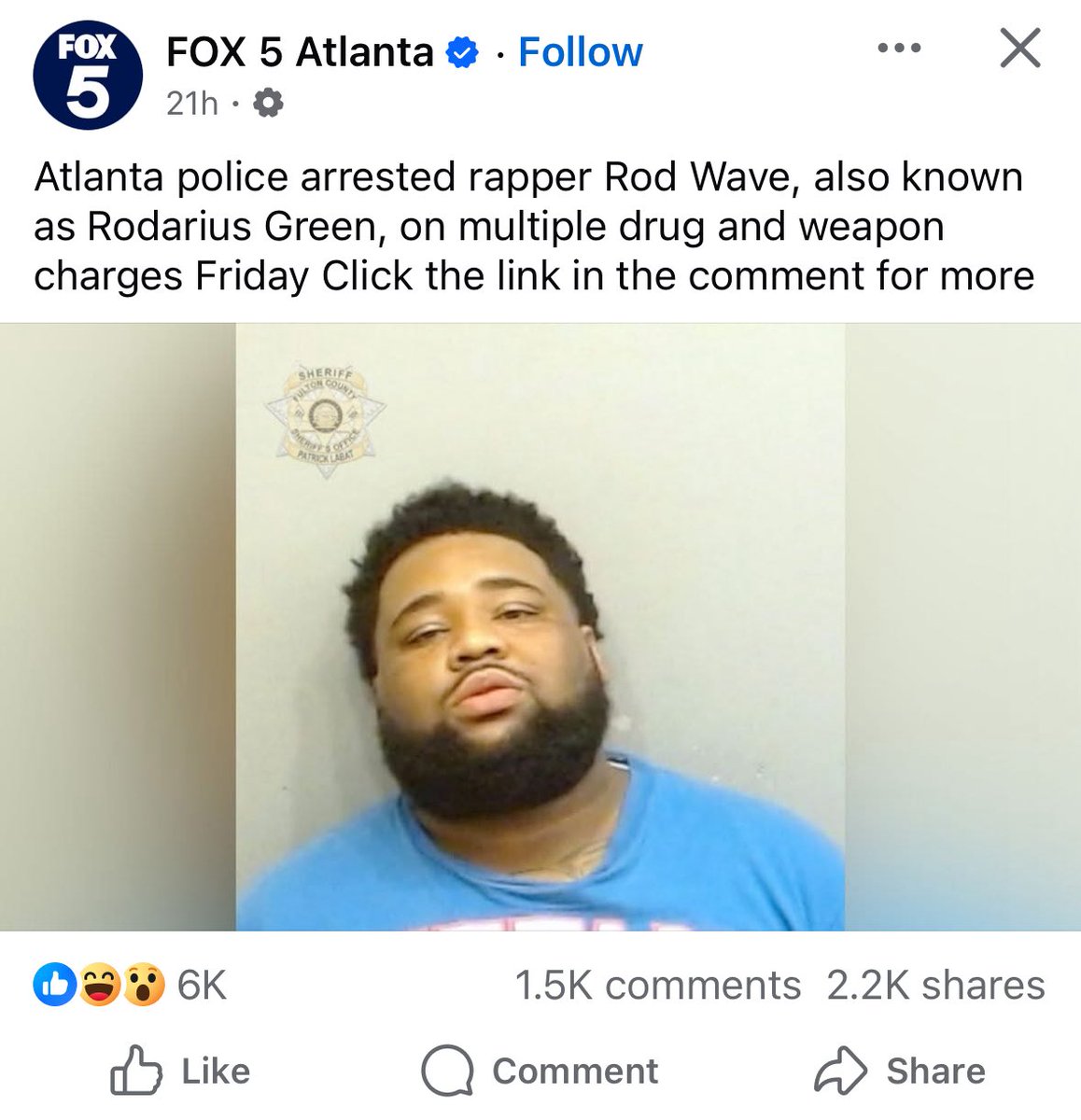 Benbrownburner's tweet photo. #freerod https://t.co/Ms0o1aOZJ2