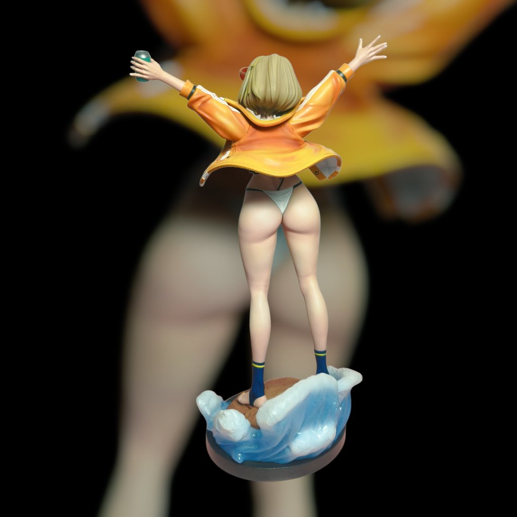 Mi waifu en 3D tweet media