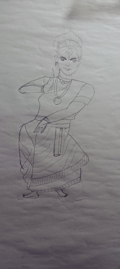 bargalr's tweet photo. मुलीच्या शाळेतील #project. कसं करावं #kuchipudi #andra #telangana https://t.co/XaqSJXjD6q