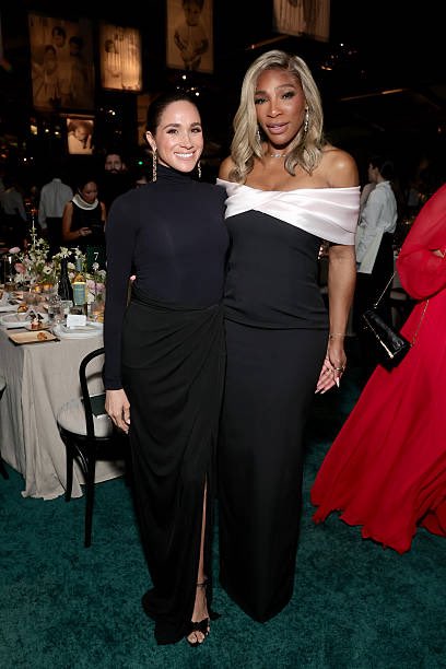 ChrisBaronSmit1's tweet photo. Meghan, Duchess of Sussex and Serena Williams at the 2025 Baby2Baby Gala.

#MeghanSussex https://t.co/NHn3RcnhuW