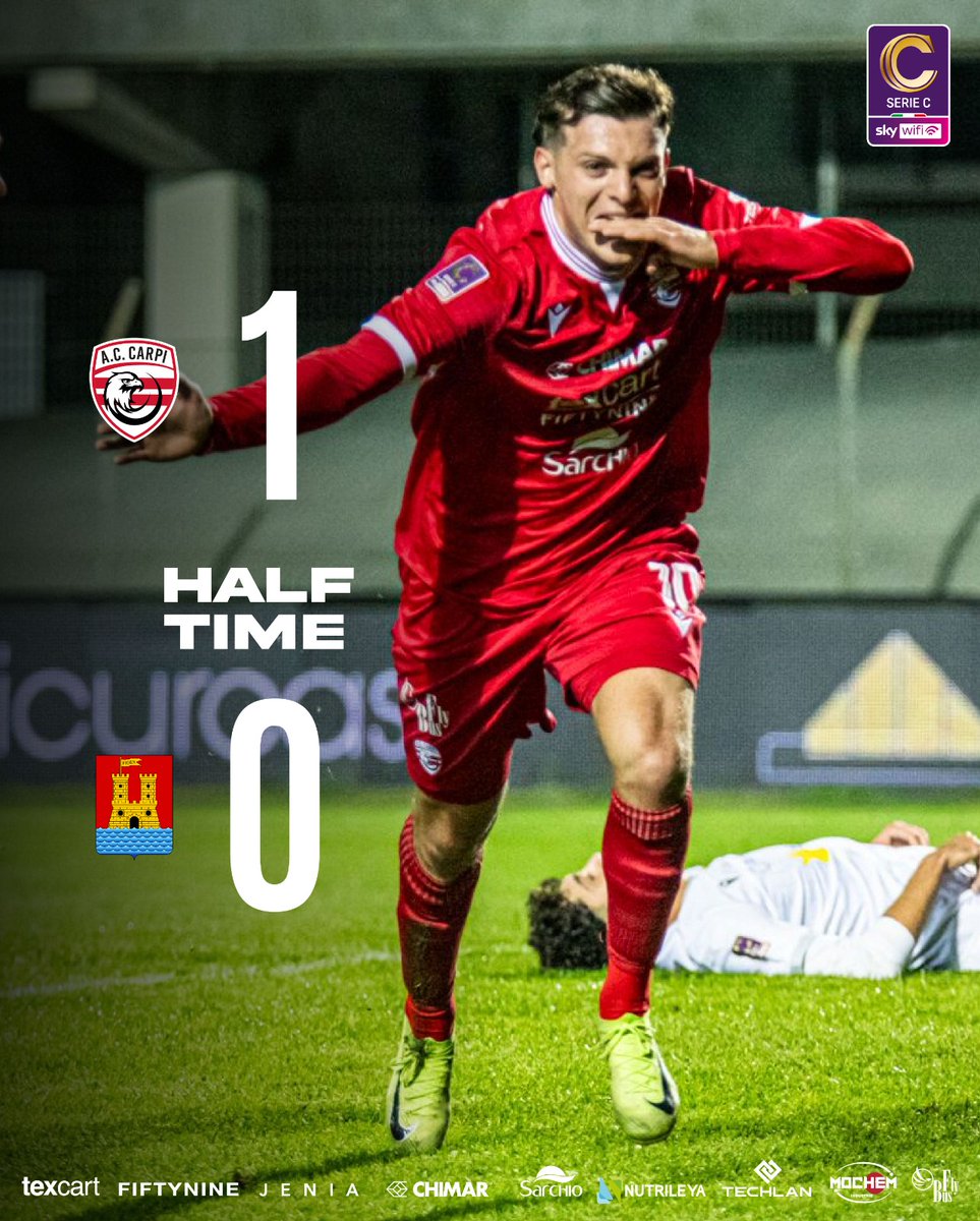 𝐅𝐈𝐍𝐄 𝐏𝐑𝐈𝐌𝐎 𝐓𝐄𝐌𝐏𝐎 ⏸️

Il gol di Stanzani ci regala il vantaggio al termine dei primi 45 minuti ✅

<a href="/seriecofficial/">Serie C</a> | ⚪️🔴