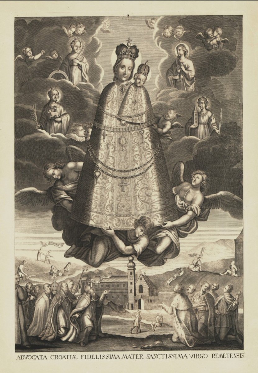Krabath1's tweet photo. ADVOCATA CROATIE FIDELISSIMA MATER
Protectress of Croatia, the most faithful Mother
17th–18th century
(National and University Library in Zagreb) https://t.co/6wIGpz1S8j