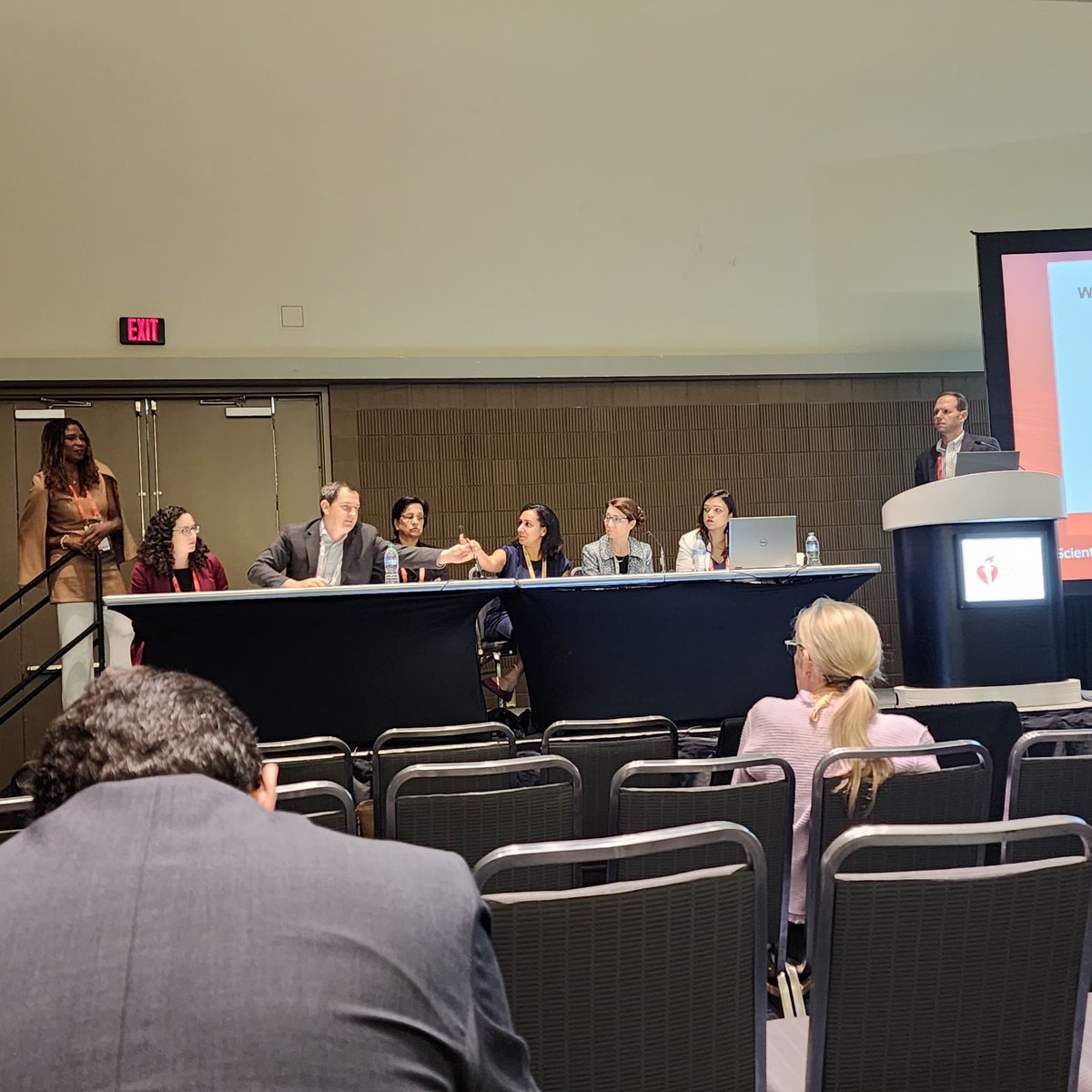 I think the best part of #AHA25 is brining the experts together and have intellectual discussion; here is a lesson from the Cardio-oncology group. <a href="/icos/">icos</a> <a href="/Dr_Mike_Fradley/">Mike Fradley, MD</a>