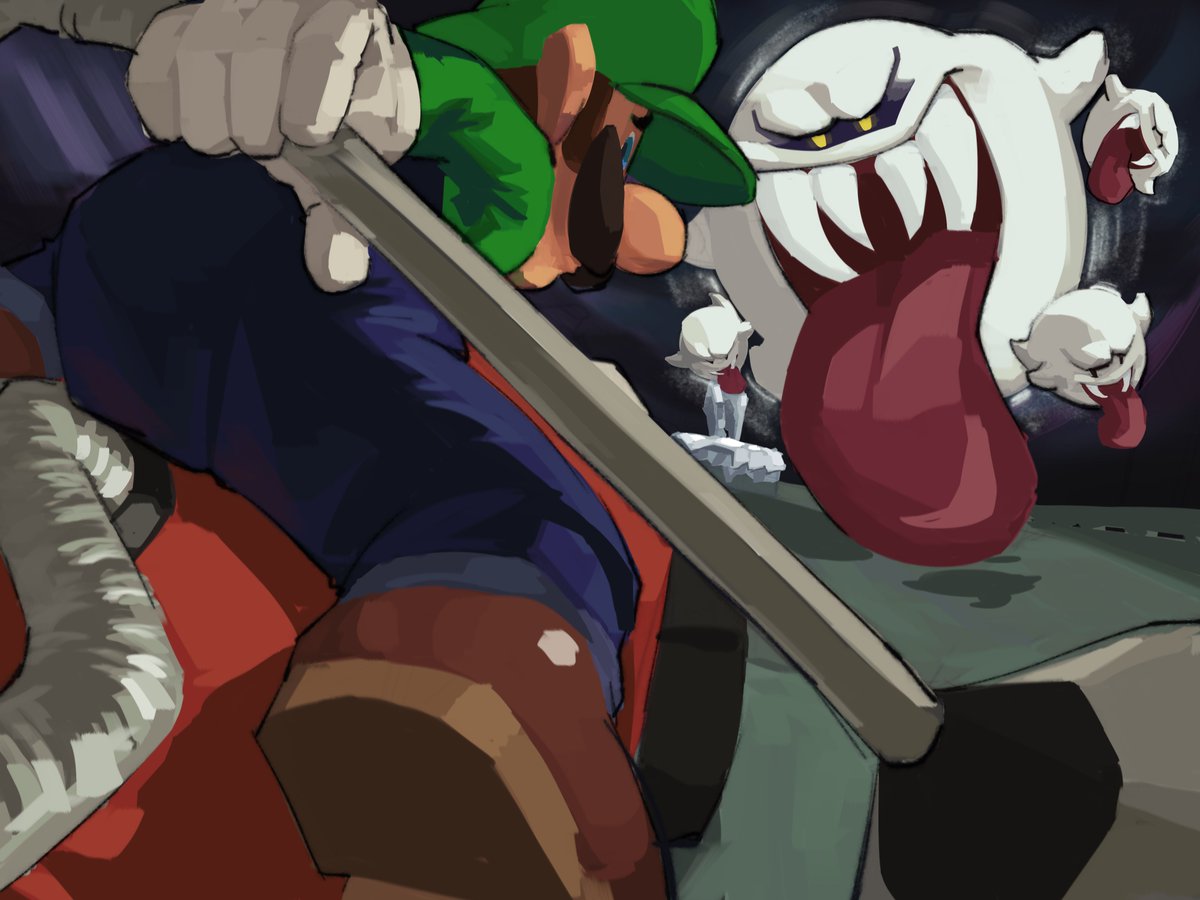 Kaffuccino_Art's tweet image. PAL boolossus fight